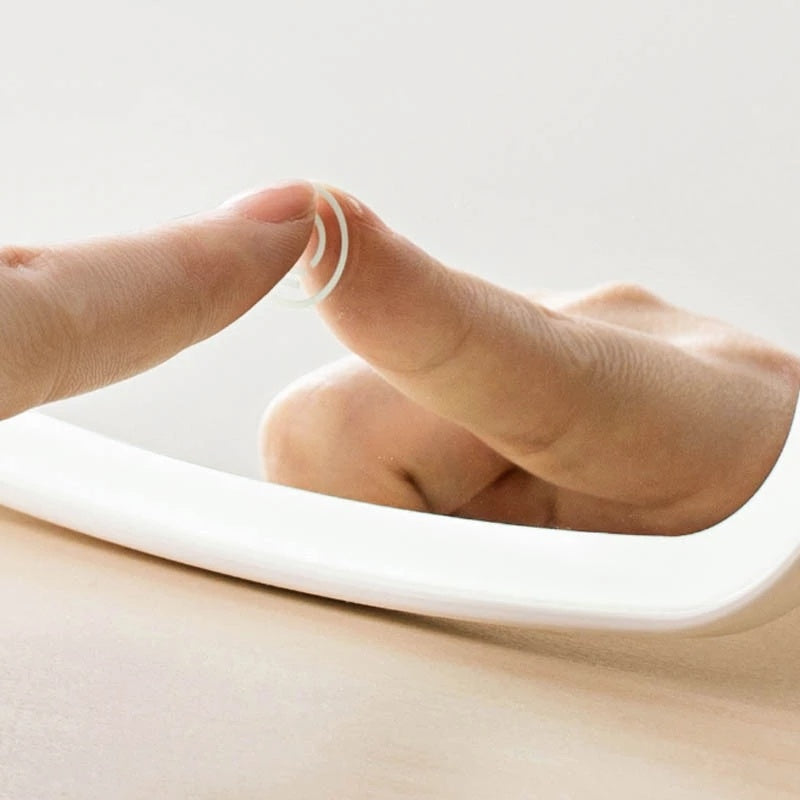 Intelligent Portable Desktop Ladies Makeup Light Adjustable Women Girls Rectangle Mirrors.
