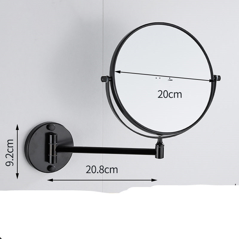 Punch-Free Makeup Vanity Mirror Double Sided Wall Mounted