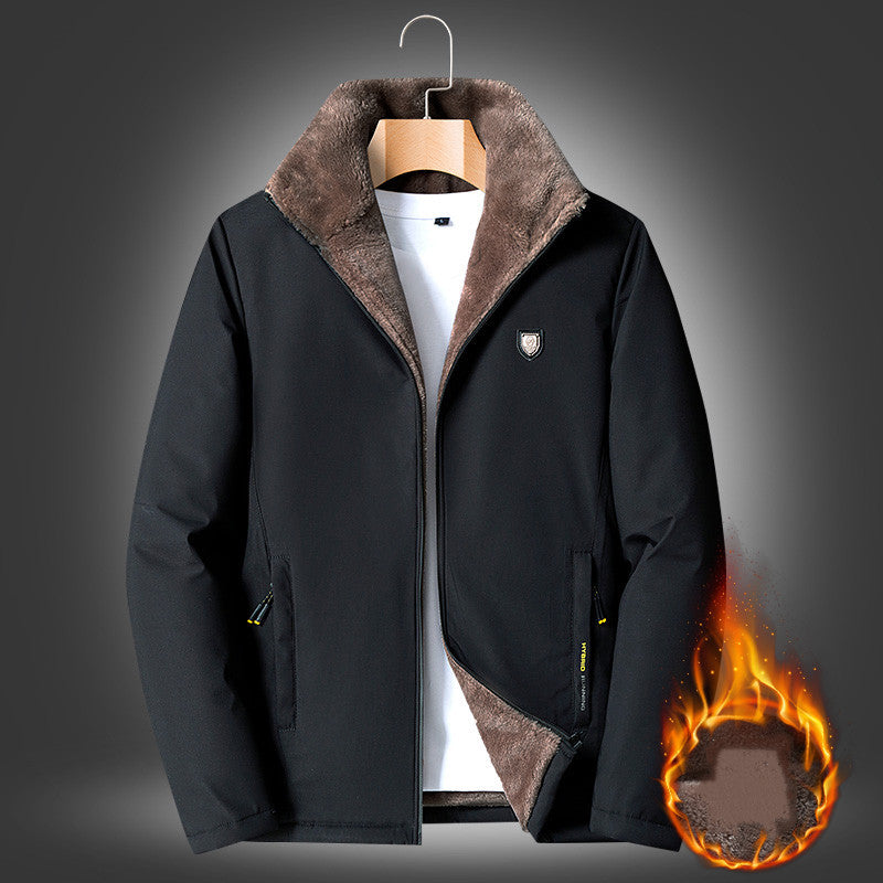 Premium Casual Tops Middle-aged And Elderly Men's Spring And Autumn Jackets