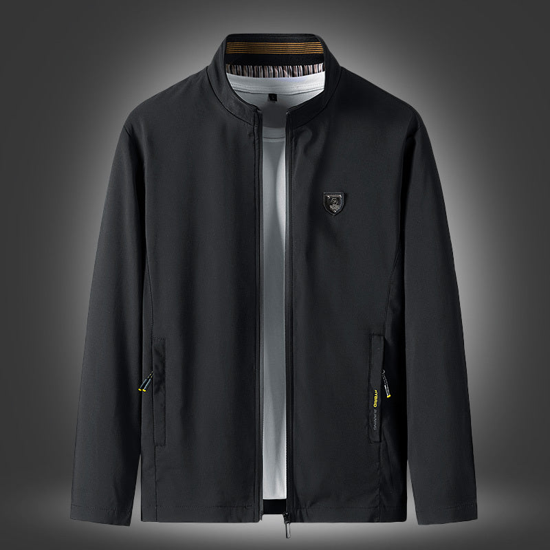 Premium Casual Tops Middle-aged And Elderly Men's Spring And Autumn Jackets