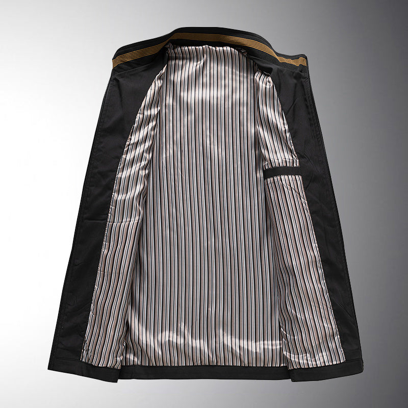 Premium Casual Tops Middle-aged And Elderly Men's Spring And Autumn Jackets