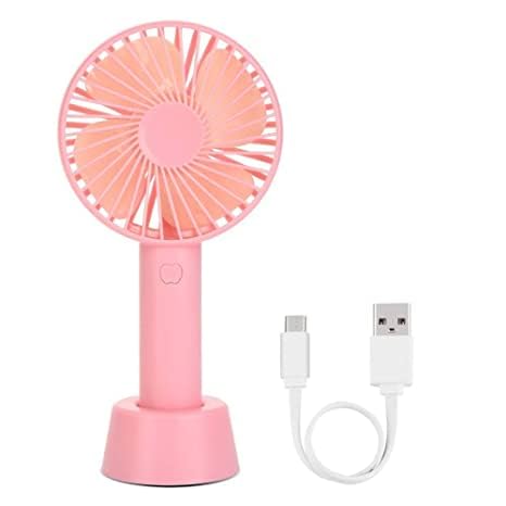 USB Rechargeable Portable Mini Fan | Handheld & Desk Fan with 3-Speed Settings- Set of 2pcs