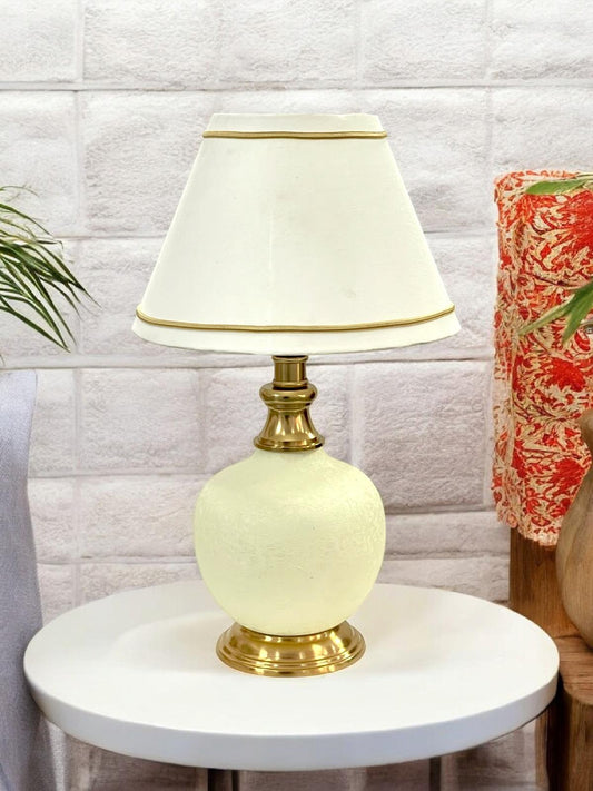 Vintage Gold Table Lamp | Elegant Home & Office Decor | Classic Ambient Lighting