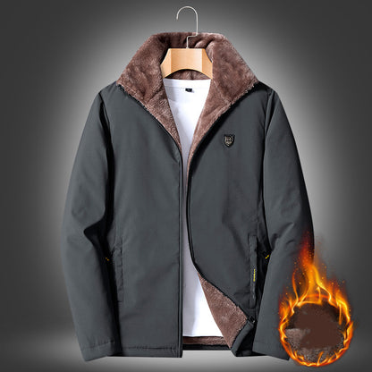Premium Casual Tops Middle-aged And Elderly Men's Spring And Autumn Jackets