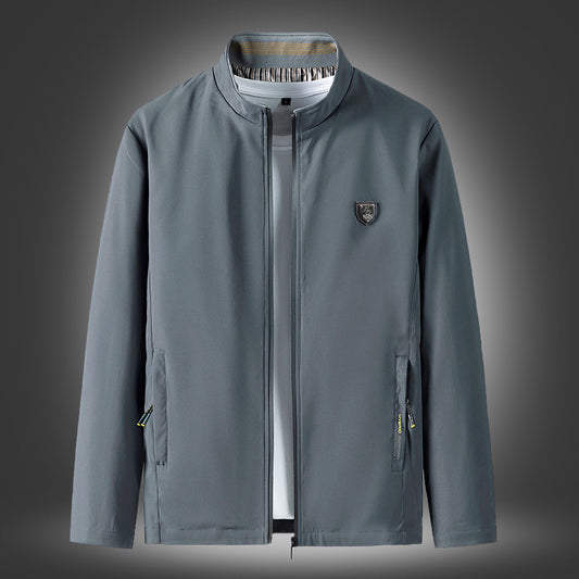 Premium Casual Tops Middle-aged And Elderly Men's Spring And Autumn Jackets