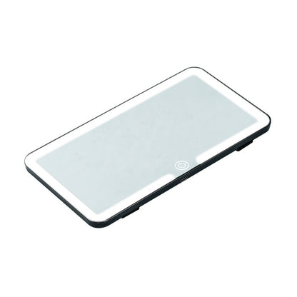 Car Makeup Mirror Sun Visor Co-pilot LED Three-color Adjustable Makeup Mirror