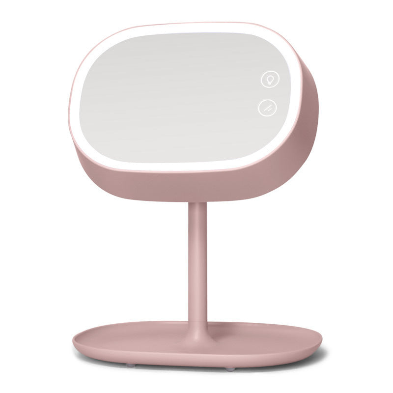 Beautiful Desktop Desk Lamp Mirror with Fill Light Beauty Folding.