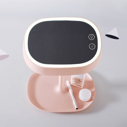 Beautiful Desktop Desk Lamp Mirror with Fill Light Beauty Folding.