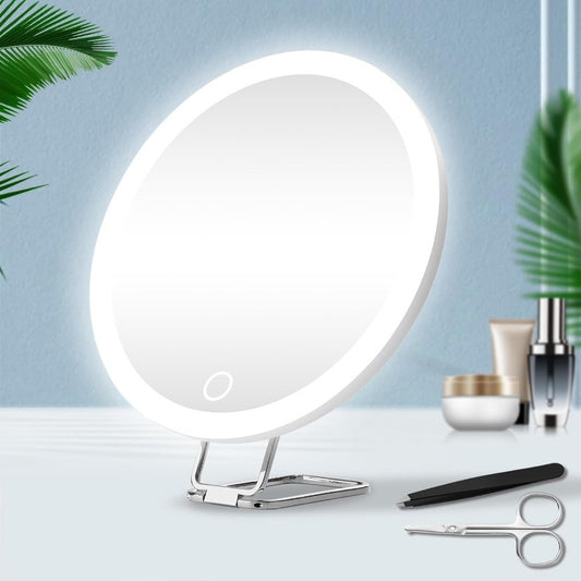 Charging Led Fill Light With Light Bracket Rotating Makeup Mirror.