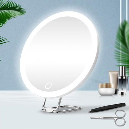 Charging Led Fill Light With Light Bracket Rotating Makeup Mirror.