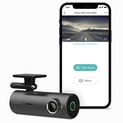 70mai Dash Cam M300 Car FOV 1296P Night Vision Parking Surveillance